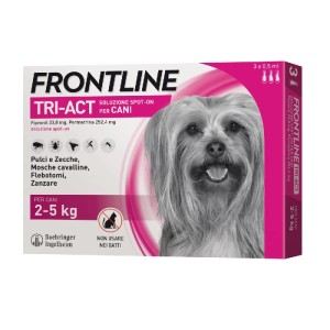 FRONTLINE TRI-ACT CANI 2-5...