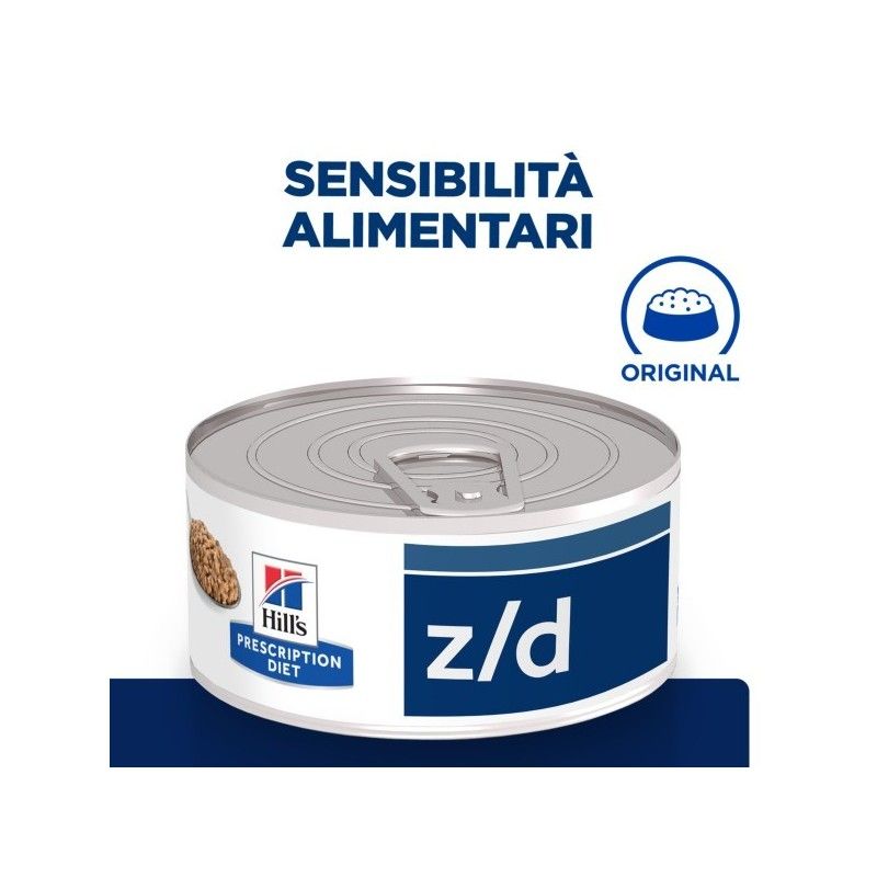 ***NON DISPONIBILE***HILL'S PRESCRIPTION DIET Z/D PATÉ PER GATTI PER LE SENSIBILITÀ ALIMENTARI GR.156