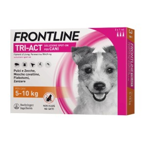 FRONTLINE TRI-ACT CANI 5-10...