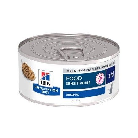 ***NON DISPONIBILE***HILL'S PRESCRIPTION DIET Z/D PATÉ PER GATTI PER LE SENSIBILITÀ ALIMENTARI GR.156