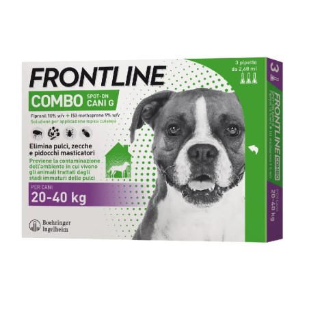 FRONTLINE FRONTLINE COMBO SPOT ON CANI 20-40 3 PIPETTE 1pz
