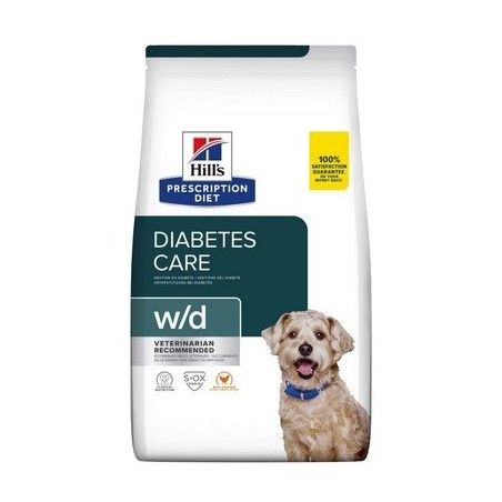 HILL'S PRESCRIPTION DIET W/D ALIMENTO PER CANI CON POLLO  KG.4