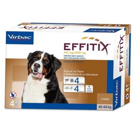 EFFITIX 4 PIPETTE CANI 40-60 KG ***SPEDIZIONE GRATIS***SCADENZA 2025