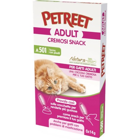 BOLTON PETREET SNACK CREMOSI TONNO PISELLI 6X14 GR
