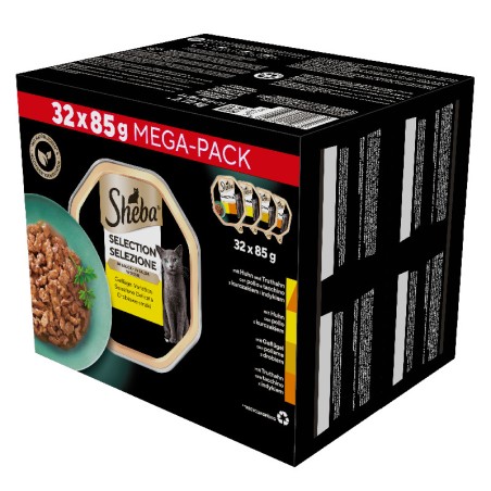 MARS SHEBA vaschetta SELEZIONE DELICATA 32X85 GR