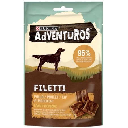 NESTLE' PURINA ADVENTUROS FILETTI DI POLLO GR 70