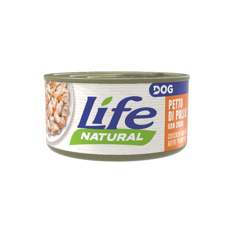 LIFE DOG GR.90 POLLO ZUCCA