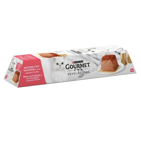 NESTLE' GOURMET REVELATIONS 4X57GR MOUSSE SALMONE