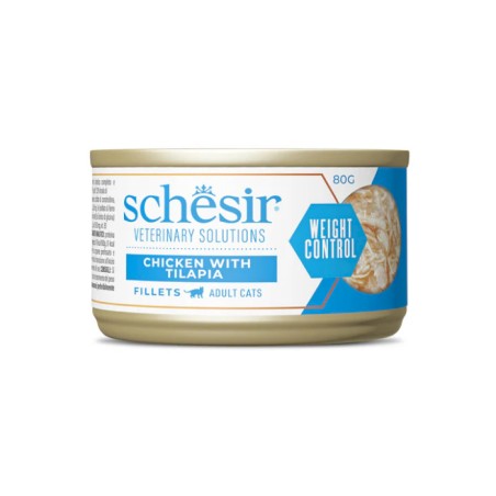AGRAS DELIC SCHESIR vet 80gr WEIGHT CONTROL filetti POLLO TILAPIA