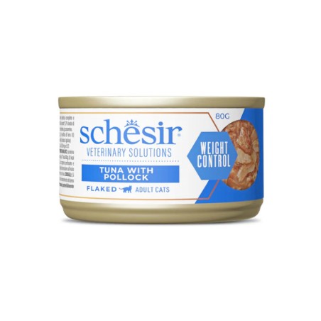 AGRAS DELIC SCHESIR vet 80gr WEIGHT CONTROL fiocchi TONNETTO MERLUZZO
