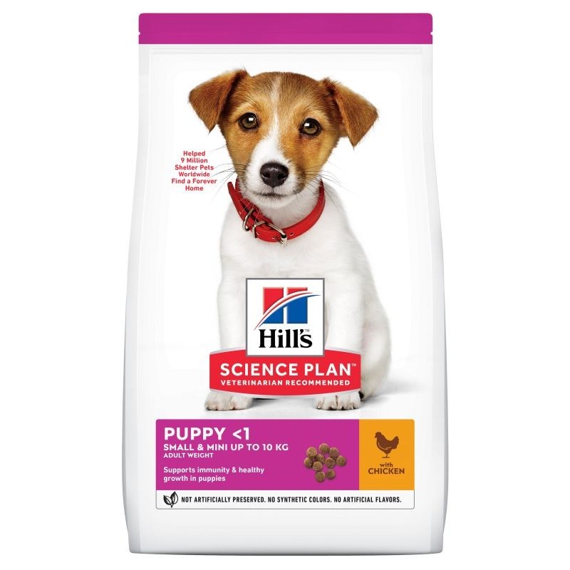 HILL'S SCIENCE PLAN SMALL & MINI PUPPY ALIMENTO PER CUCCIOLI CON POLLO GR. 300