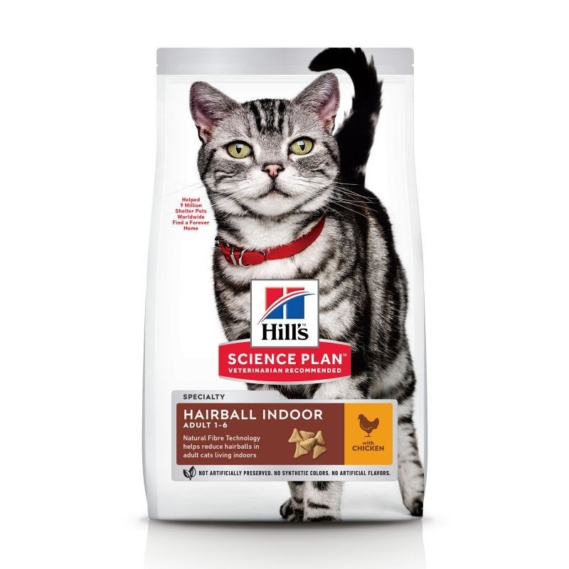 HILL'S..SP HAIRBALL & INDOOR GATTO GR.300