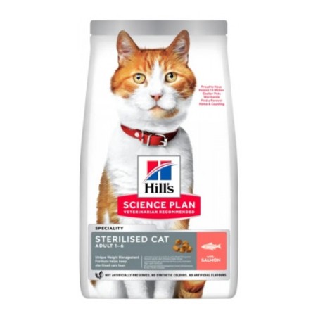 HILL'S HILL'S SCIENCE PLAN STERILISED ADULT ALIMENTO PER GATTI CON salmone GR. 300