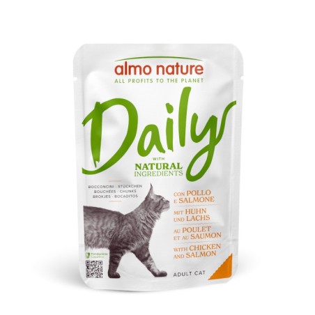 ALMO ALMO DAILY BUSTA GATTO GR.70 POLLO SALMONE