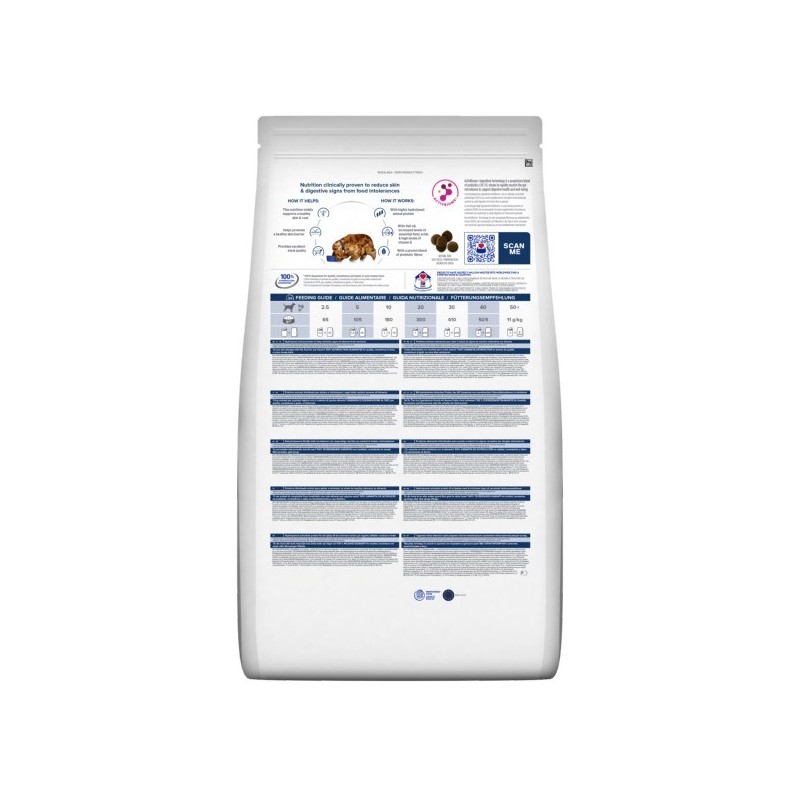 HILL'S PRESCRIPTION DIET Z/D CROCCHETTE PER CANI PER LE SENSIBILITÀ ALIMENTARI 10KG