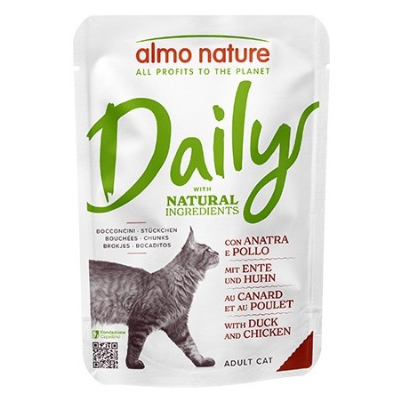 ALMO ALMO DAILY BUSTA GATTO GR.70 POLLO ANATRA