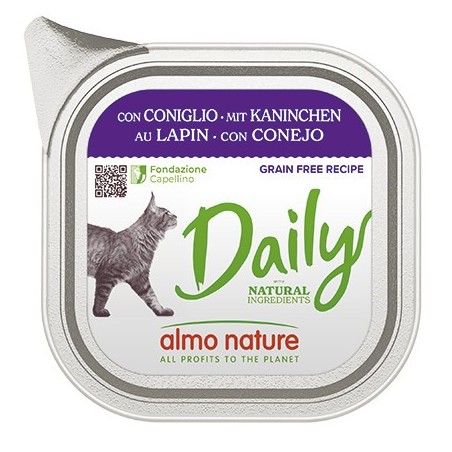 ALMO ALMO DAILY MENU VASCHETTA GR.100 CONIGLIO  