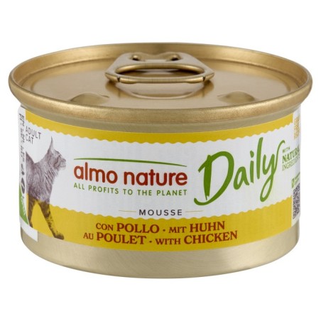 ALMO ALMO DAILY CAT GR.85 MOUSSE POLLO
