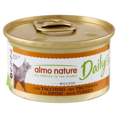 ALMO ALMO DAILY CAT GR.85 MOUSSE TACCHINO 