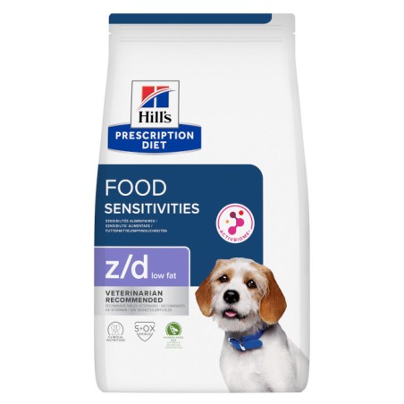 HILL'S Hill's Prescription Diet cane z/d Low Fat all'idrolizzato di soia 1,5kg