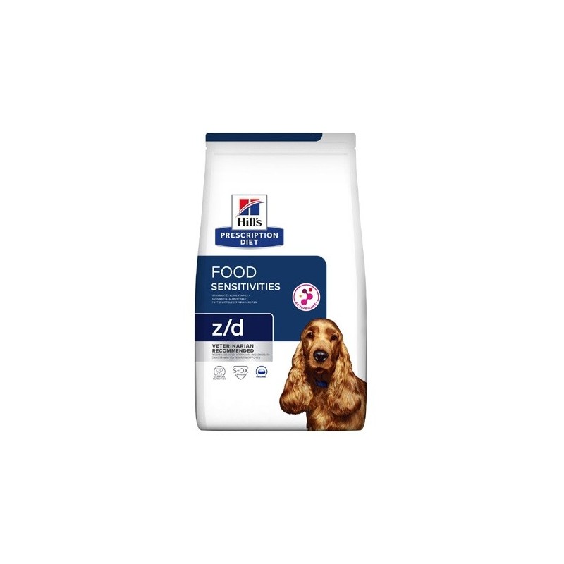 HILL'S PRESCRIPTION DIET Z/D CROCCHETTE PER CANI PER LE SENSIBILITÀ ALIMENTARI KG.3