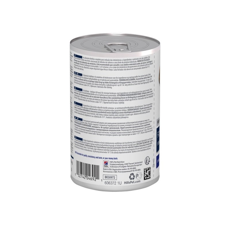 HILL'S PRESCRIPTION DIET Z/D ALIMENTO PER CANI GR.370