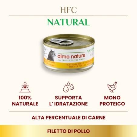 ALMO ALMO NATURE GR.70 FILETTI DI POLLO