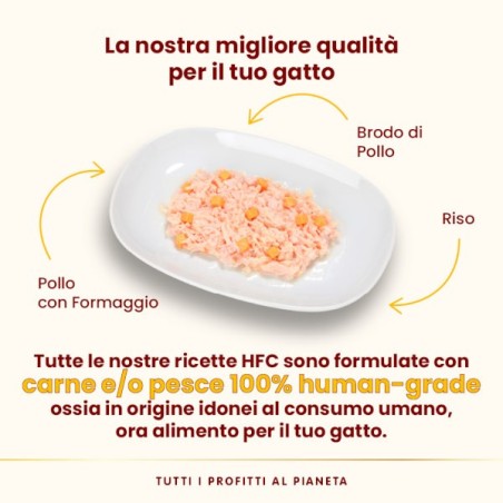 ALMO ALMO NATURE GR.70 POLLO E FORMAGGIO