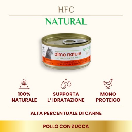 ALMO ALMO NATURE GR.70 POLLO E ZUCCA