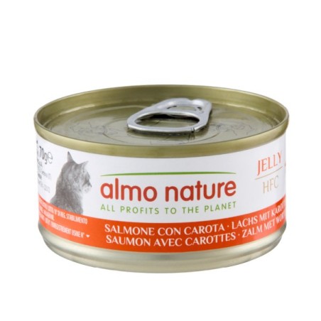 ALMO ALMO NATURE GR.70 JELLY SALMONE E CAROTA