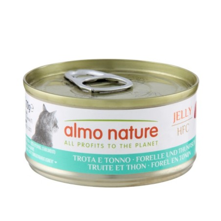 ALMO ALMO NATURE GR.70 JELLY TROTA E TONNO