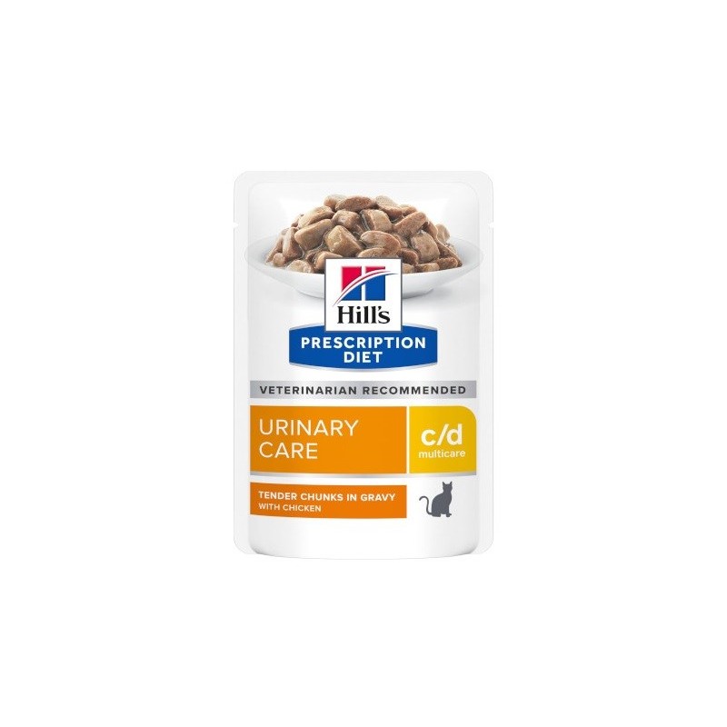 HILL'S C/D GATTO BUSTA GR.85 POLLO