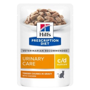 HILL'S C/D GATTO BUSTA GR.85 POLLO