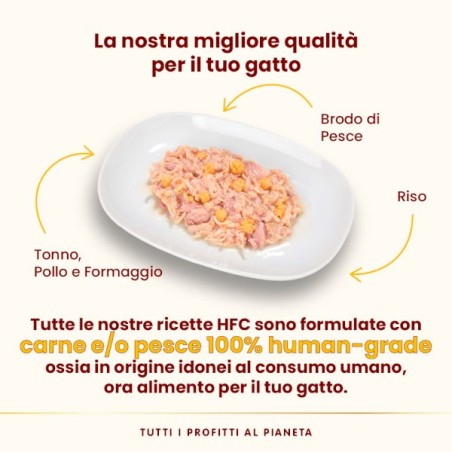 ALMO ALMO NATURE GR.70 TONNO POLLO E FORMAGGIO