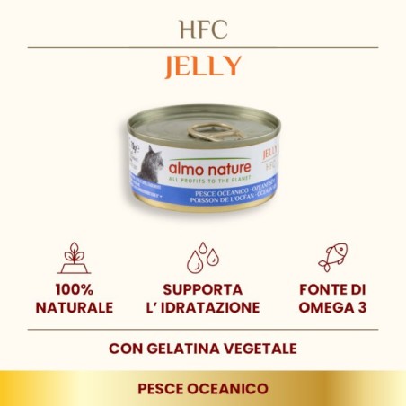 ALMO ALMO NATURE GR.70 PESCE OCEANICO JELLY