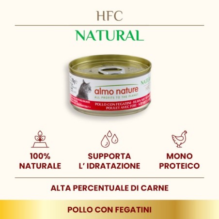 ALMO ALMO NATURE GR.70 POLLO E FEGATO