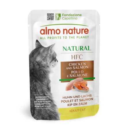 ALMO ALMO BUSTA NATURAL GR.55 POLLO E SALMONE