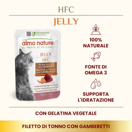 ALMO ALMO BUSTA JELLY GR.55 TONNO GAMBERETTI