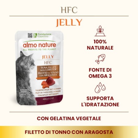 ALMO ALMO HFC BUSTA GR. 55 JELLY TONNO E ARAGOSTA NATURE