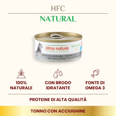 ALMO ALMO NATURE HFC GR.150 TONNO E ACCIUGHINE..