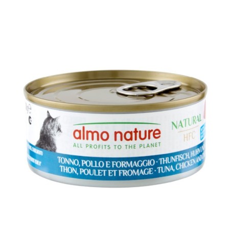 ALMO ALMO NATURE HFC GR.150 TONNO, POLLO E FORMAGGIO..