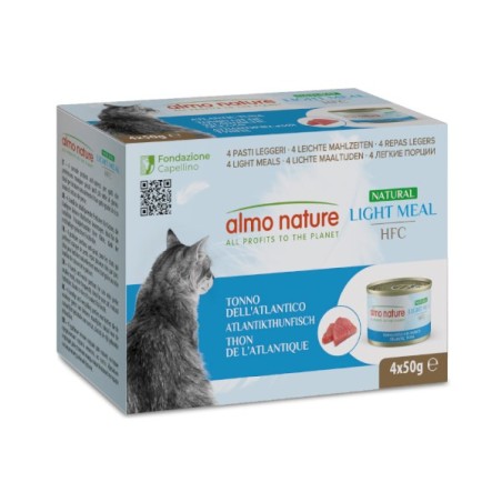 ALMO ALMO NATURE LIGHT MEAL TONNO DELL'ATLANTICO 4X50 GR