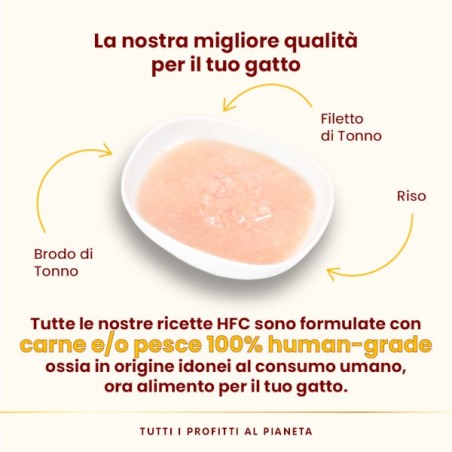 ALMO ALMO HFC BUSTA 50gr HYDRATATION HELP BRODO DI TONNO E TONNO