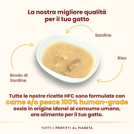 ALMO ALMO HFC BUSTA 50gr HYDRATATION HELP BRODO DI SARDINE E SARDINE