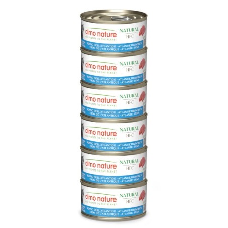 ALMO ALMO NATURE GR.70 TONNO DELL'ATLANTICO X6 lattine