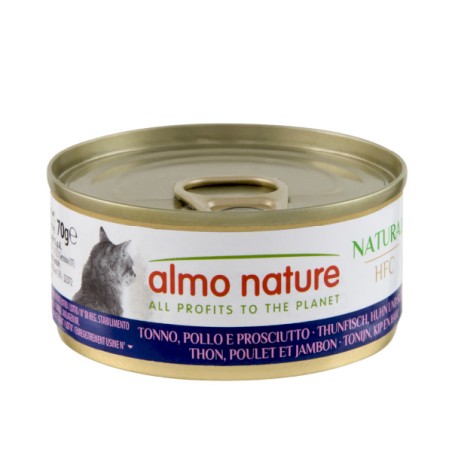 ALMO ALMO NATURE GR.70 Tonno, Pollo e Prosciutto