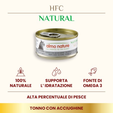 ALMO ALMO NATURE GR.70 Tonno con Acciughine
