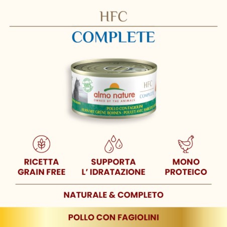 ALMO ALMO NATURE GR.70 Pollo con fagiolini