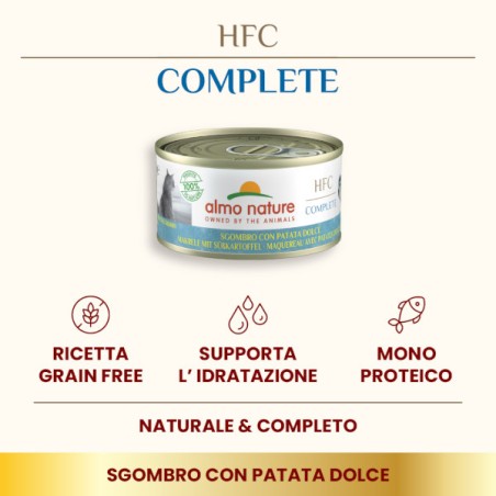 ALMO ALMO NATURE GR.70 Sgombro con Patata Dolce