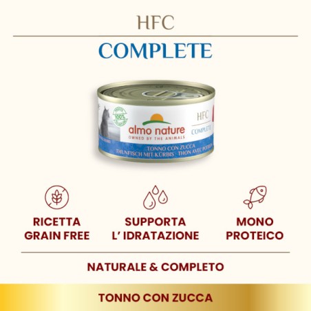 ALMO ALMO NATURE GR.70 Tonno con zucca
